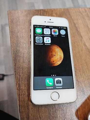 сколько стоит iphone 5: IPhone 5s, 16 GB, Qızılı, Barmaq izi — 1