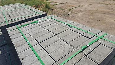 Тротуарные бордюры: Тротуарный бордюр, Бетонный, Овальный, 100 — 5