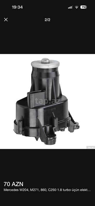 cross motor: Mercedes-Benz turbo elektron aktuatoru Uyğunluq: - Mercedes W204 - — 1