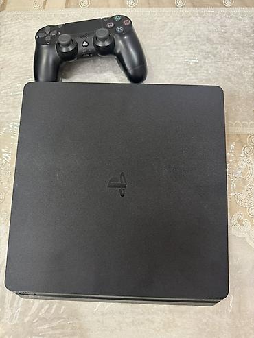 ipad pro 12 9: Sony PlayStation 4 Slim + DualShock 4 gamepad - Rəng: qara - — 6