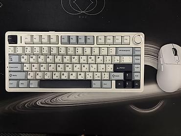 Клавиатура Aula f75
Мышь attack shark x3

За все 5500 сом