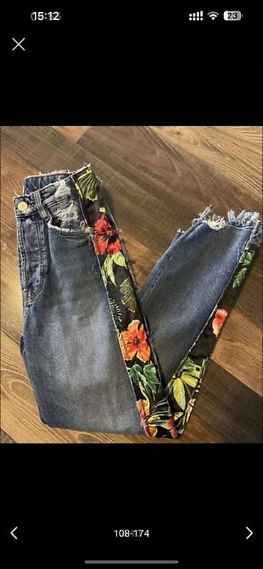 triko dest: Qadınlar üçün denim dəst – cins jilet və şalvar - Tərz — 4