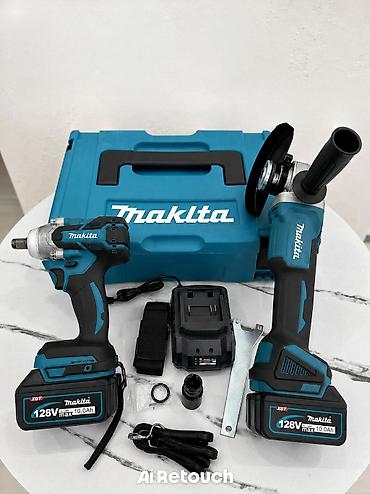 Makita akkumulaytorlu alət dəsti Məzmun: - Akkumulaytorlu zərbəli