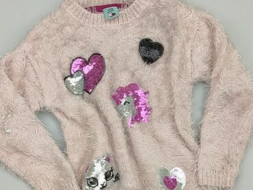 granatowy sweterek dla chłopca: Sweater, 7 years, 116-122 cm, condition - Good