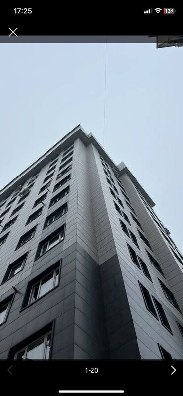 срочно продаётся 1 комнатная квартира в районе ошского рынка по улице кенсуйская: 2 комнаты, 53 м², Элитка, 9 этаж, Дизайнерский ремонт