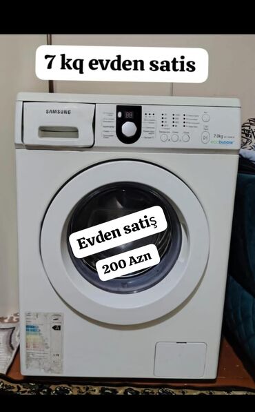 samsunk a3: Paltaryuyan maşın Samsung, 7 kq