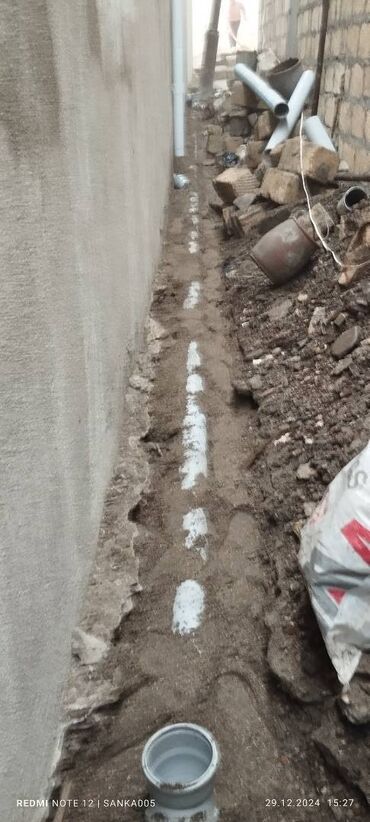 Digər ixtisaslar: Santexnik işləri,kanalizasiya borularını işləməsi radiatorlarini — 6