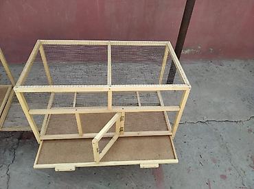 hamster al: Təzə yığılmış böyük ölçülerde qəfəsler altı setka üstü sürmeli ve — 3
