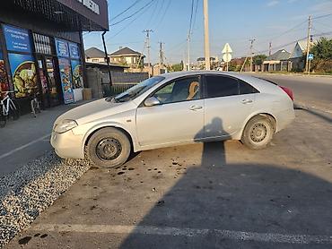 pes 2013: Nissan Primera: 2003 г., 1.8 л, Механика, Бензин, Лифтбек — 2