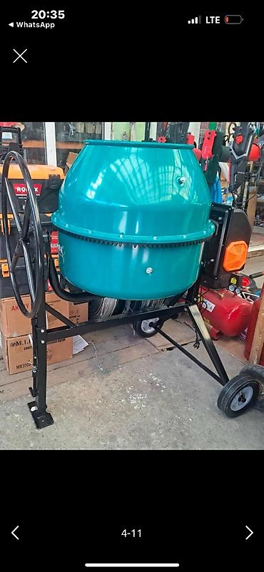 Бетономешалки, смесители: Бетономешалка Гравитационная, Средняя (150 - 300 л), Новый — 6