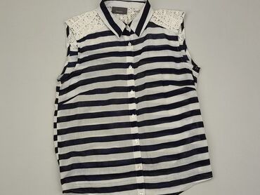 krotka bluzki z bufiastymi rękawami: Shirt, C&A, M (EU 38), condition - Good