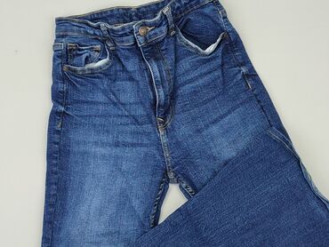 spódniczka dżinsowe z guzikami: Jeans, Bershka, S (EU 36), condition - Good