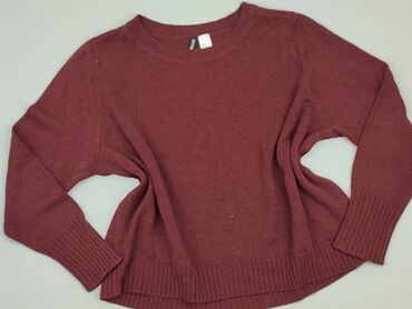 sukienki wieczorowa maxi bordowa: Sweter, H&M, XL, stan - Bardzo dobry