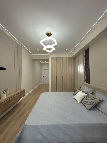 1 комнатная квартира бишкек снять долгосрочно: 3 комнаты, 86 м², Элитка, 11 этаж, Дизайнерский ремонт