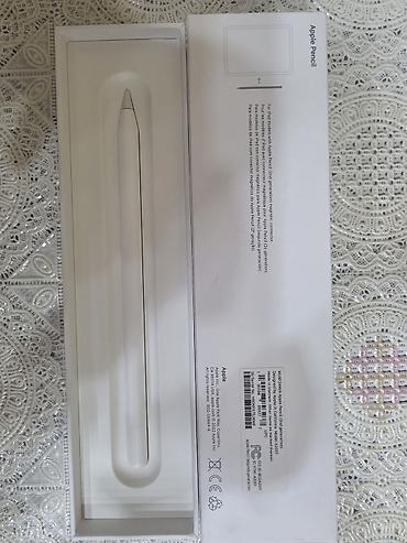 ipad 2 ikinci el: Apple Pencil ağ (2-ci nəsil)
Bir neçə ay işlənib, təp-təzə qalıb — 1