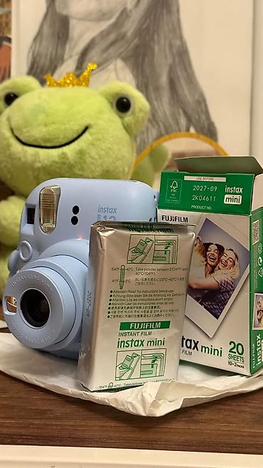 iphone 16 satisi: Instax mini 12 instant fotoaparat – pastel mavi rəng. Xüsusiyyətlər — 6