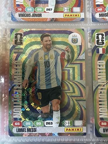 messi formaları: Panini FIFA kolleksiya kartı – Lionel Messi “Limited Edition” - — 1