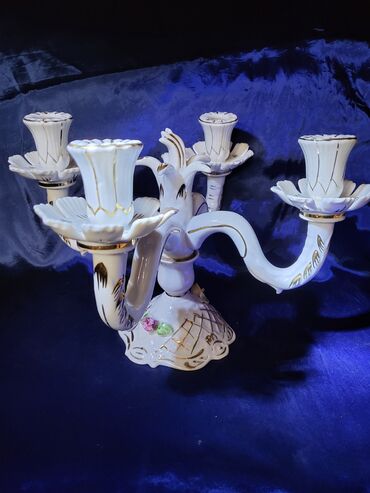 Sveće i svećnjaci: Svećnjak, bоја - Šareno, Novo na lalafo.rs — 4 Sveće i svećnjaci: Svećnjak, bоја - Šareno, Novo — 4