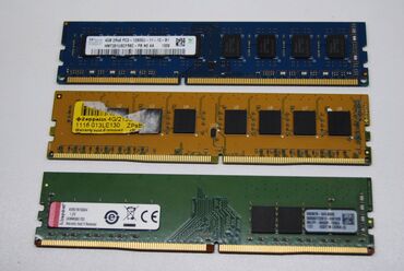Operativ yaddaş (RAM): Operativ yaddaş (RAM) 4 GB, 1600 Mhz, DDR3, PC üçün, İşlənmiş — 8