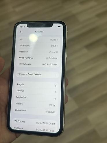iphone 7 32: IPhone 11, 128 GB, Ağ, Face ID — 3