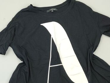 długie czarne spódnice reserved: T-shirt, Reserved, XS, stan - Bardzo dobry