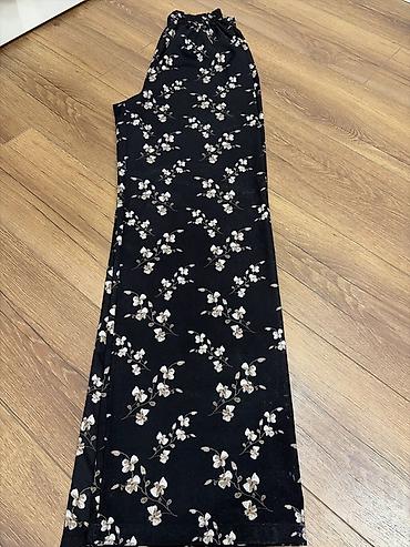 Ночнушки: Qadın pijama dəsti – çiçək naxışlı, qara fon - İki hissəli dəst at lalafo.az — 2 Ночнушки: Qadın pijama dəsti – çiçək naxışlı, qara fon - İki hissəli dəst — 2