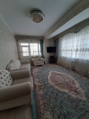 ниссан лиф бишкек в Кыргызстан | НИЖНЕЕ БЕЛЬЕ: 3 комнаты, 90 м², С мебелью полностью
