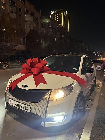 Декоративные ленты и банты: Большой декоративный бант для автомобиля - Яркий красный цвет — 7