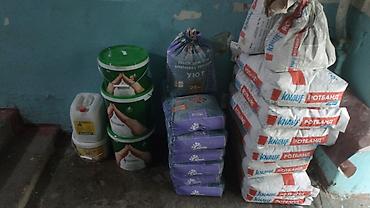 Ремонт под ключ: Ремонт подъездов под ключ Что делаем: - Подготовка оснований — 17