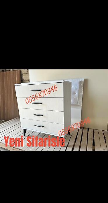 set mebel: Yataq otağı üçün, Siyirməli, Güzgüsüz, Azərbaycan, Ödənişli quraşdırma, Zəmanətli, Kredit yoxdur — 4