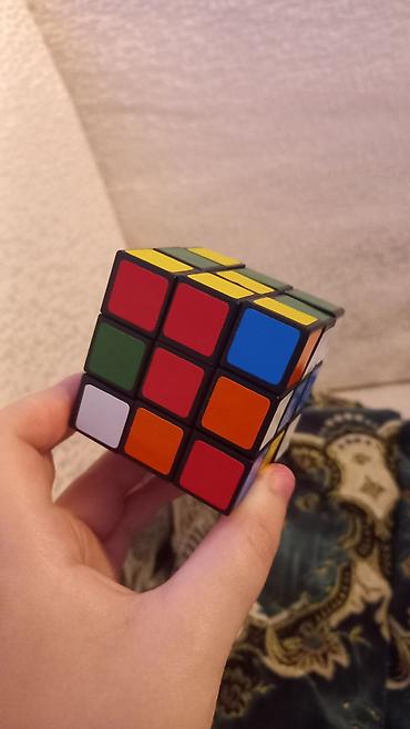 rubin: 3x3 Rubik kubu - Klassik 3x3 ölçülü mexaniki tapmaca - Parlaq rəngli — 1