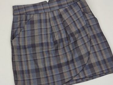 spódnice plisowane fioletowa: Spódnica, M, stan - Dobry