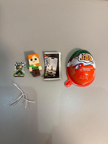 minecraft kinder: Məhsul: Kinder Joy – Minecraft seriyası, oyunçaqlı şokolad kremi — 8