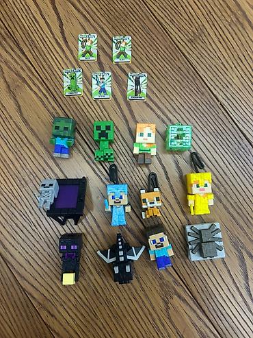 Digər oyuncaqlar: Minecraft fiqurlar. Hamisi bir 30azn tek tek 3azn. Genclik. M, 28may — 1