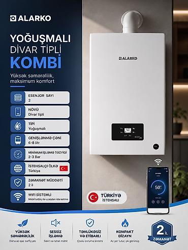 kombi nova hot: Yeni Kombi Pulsuz çatdırılma, Ödənişli quraşdırma, Zəmanətli, Kredit yoxdur — 3
