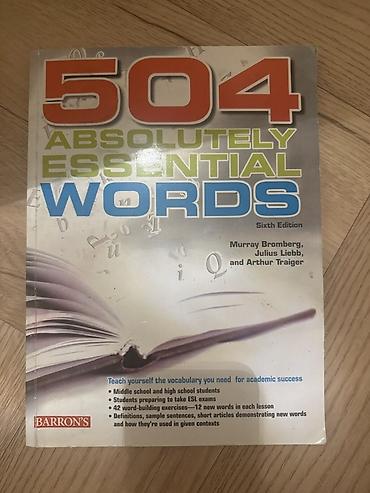 Məhsul: 504 Absolutely Essential Words (Sixth Edition) – Barron’s