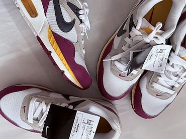 nike mind: Кроссовки, 36, 37.5, Nike, Новый, цвет - Белый, Самовывоз — 1