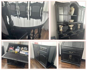Salon, tibbi mebel: İşlənmiş, Komod, Masa və oturacaqlar, Servant, Rumıniya