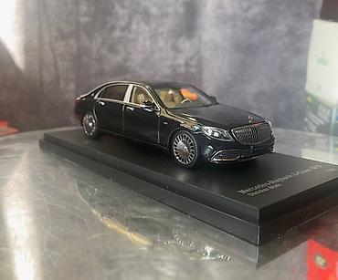 Avtomobil modelləri: Коллекционная модель Mercedes-Maybach S-class X222 obsidian black 2019 — 3