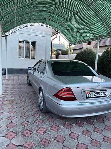 мерседес с класс 221: Mercedes-Benz S-Class: 2002 г., 5 л, Автомат, Бензин, Седан — 5