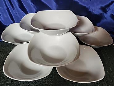 koktel set cena: Cinije nove,vintaz Van Well porcelan,nemacke. Cinije za — 3
