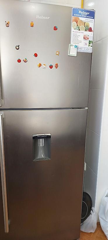 Техника и электроника: Heiner HDF-490S iki qapılı soyuducu - Rəng: inox (paslanmaz polad — 1