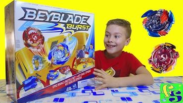 maraqli oyuncaqlar: Beyblade dəsti.Бейблейд игра Dəst zirvələri olan maraqlı yarışlar üçün