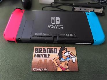 Nintendo Switch: 🎮 Nintendo Switch 32GB + 512GB microSD ✅ Odlično stanje (skoro kao — 2