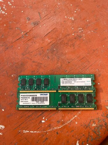 Mətbəx texnikası: Operativ yaddaş (RAM) Patriot Memory, 4 GB, 1333 Mhz, DDR2, PC üçün, İşlənmiş