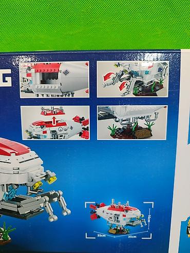 lego technic: Конструктор подводная лодка для развития детей🤿 Комплектация товара — 6