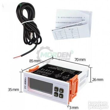 ta pec polovne: STC-8080A+ Digitalni termostat defrost za hladnjace 220v Novi model