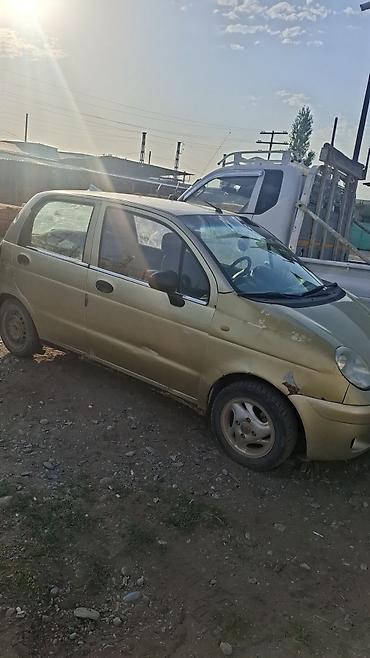 platform ok: Daewoo Matiz: 2009 г., Бензин, Хэтчбэк — 2
