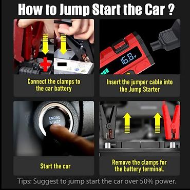 Другое дополнительное оборудование: Многофункциональное пусковое устройство для автомобиля JKUOO 9-в-1, 1 — 9