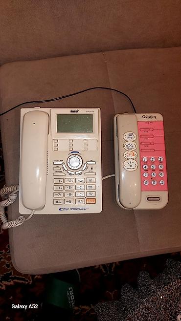 Stasionar telefonlar: Stasionar telefon Simli, İşlənmiş, Ünvandan götürmə — 1